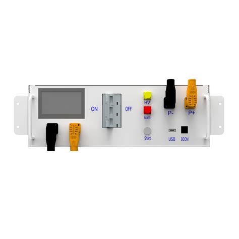 high voltage battery box